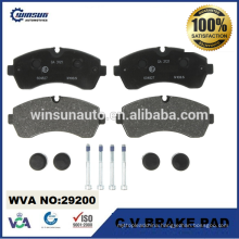 29200 VW crafter minbus disc brake pad